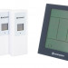 Метеостанция Bresser Temeo Hygro Quadro Prestige с тремя датчиками, серая