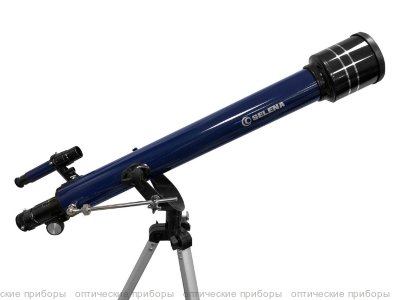 Телескоп рефрактор Selena 60/700 в жестком кейсе