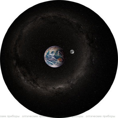 Диск "Земля и Луна днем" для планетариев HomeStar